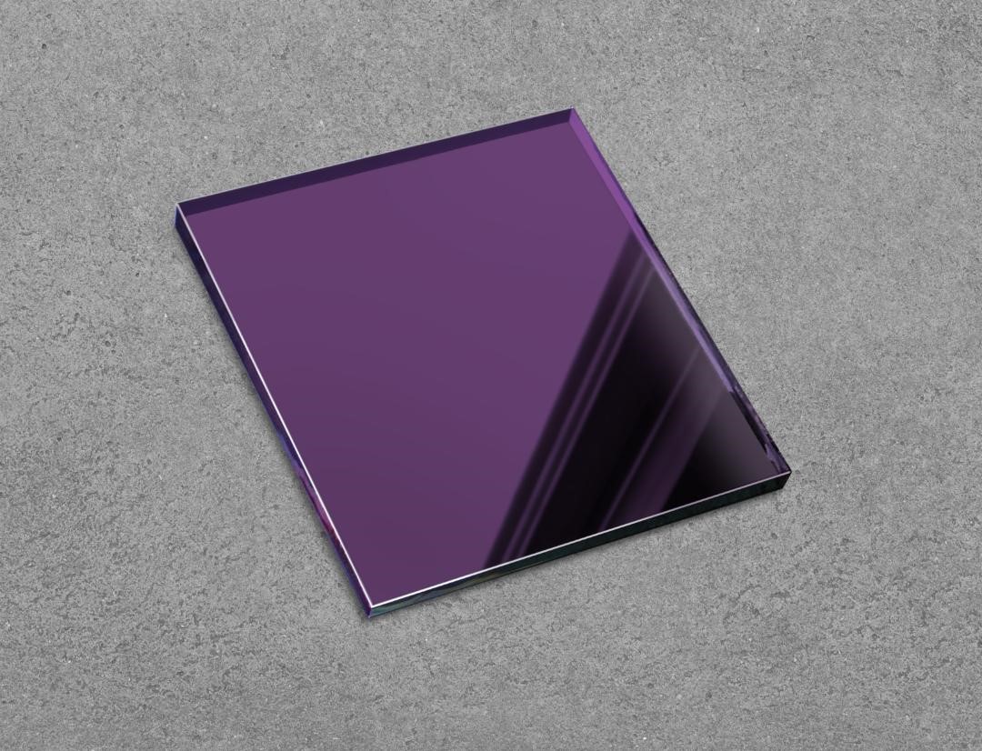 Purple mirror